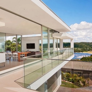 Mécanisme en verre galvanisé, pas <span class=keywords><strong>cher</strong></span>, balcon en aluminium, tube en verre stratifié, 1 pièce - Product Image 5