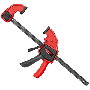 Delixi Electric F Type Woodworking <b>Clamp</b> Adjustable Heavy Duty Red Black Painted Metric - Product Image 3