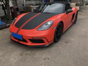 Splitter labbra anteriore in fibra di carbonio spoiler mento per <span class=keywords><strong>Porsche</strong></span> 718 Boxster <span class=keywords><strong>Cayman</strong></span> 2016-2018 - Product Image 3