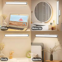 Lampe de table sans fil magnétique avec détecteur de mouvement Led lampe de table d'intérieur pour bureau d'étude et décoration de la maison
