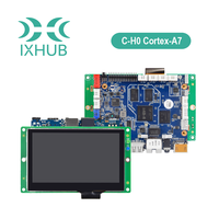 IXHUB 4.3/7/10.1 Inci Allwinner Cortex-A7 Android 7.1 Panel Sentuh Layar Laminasi Penuh Modular Tanpa Bingkai Tipe Tersembunyi IPS