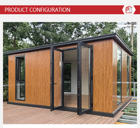 Les maisons modulaires préfabriquées isolées et luxueuses sont portables et démontables, et conviennent aux appartements et aux maisons d'hôtes.
