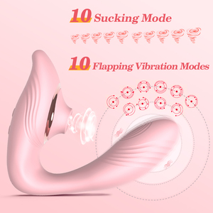 Brinquedos Adultos Netphi, Vibrador de Língua para Casais com Estimulação Dupla, <span class=keywords><strong>Vagina</strong></span> e Clitóris, Recarregável via USB - Product Image 3