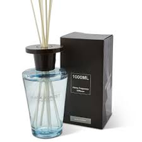 Pengharum Ruangan Reed Diffuser Botol Kaca Berwarna Berbeda