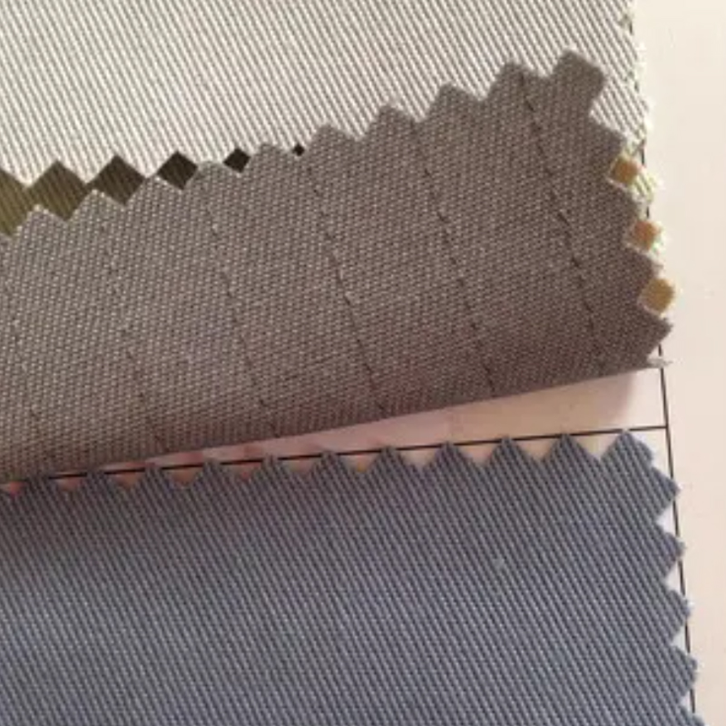 Professional Manufacturer Wholesale Supplier Stock Textiles Woven 2/1 Twill 100% Cotton Workwear Industry Anti-static Fabric