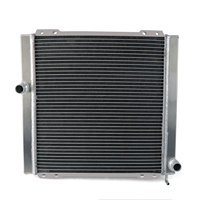 Radiateur GTGMOTO à 2 rangées compatible avec Can-Am Maverick X3 Max R Turbo 4X4 DPS 2019~2020