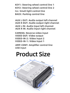Ndroid-radio de 7 pulgadas para IFI, 1 en 5 capas - Product Image 5