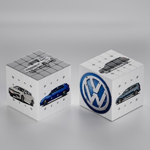Cubos Mágicos Promocionales Personalizados 3x3, Cubo Magnético que Brilla en <span class=keywords><strong>la</strong></span> Oscuridad, Plástico ABS, Marca JIFU, Venta al por Mayor, Rompecabezas con Logotipo Personalizado - Product Image 5