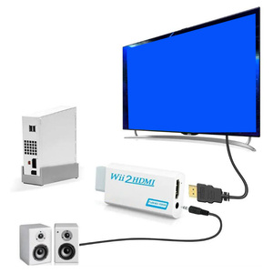Convertisseur portable <span class=keywords><strong>Wii</strong></span> vers <span class=keywords><strong>HDMI</strong></span>, adaptateur audio-vidéo <span class=keywords><strong>pour</strong></span> console <span class=keywords><strong>Wii</strong></span>, câble de liaison d'affichage de jeu HD, connecteur OEM ODM - Product Image 5