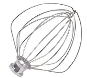 KN256WW 6-Wire Whip Attachment for KitchenAid 6 Quart Bowl-Lift Stand Mixer Accessory Replacement