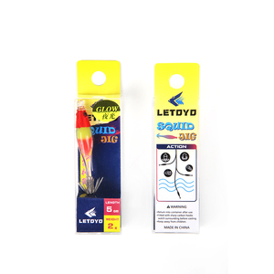 Señuelos de Pesca LETOYO LT130821 Mini Squid SABIKI, 2.1g 52mm, <span class=keywords><strong>Egi</strong></span> Luminoso, Señuelos de Pesca que Brillan en la Oscuridad - Product Image 6