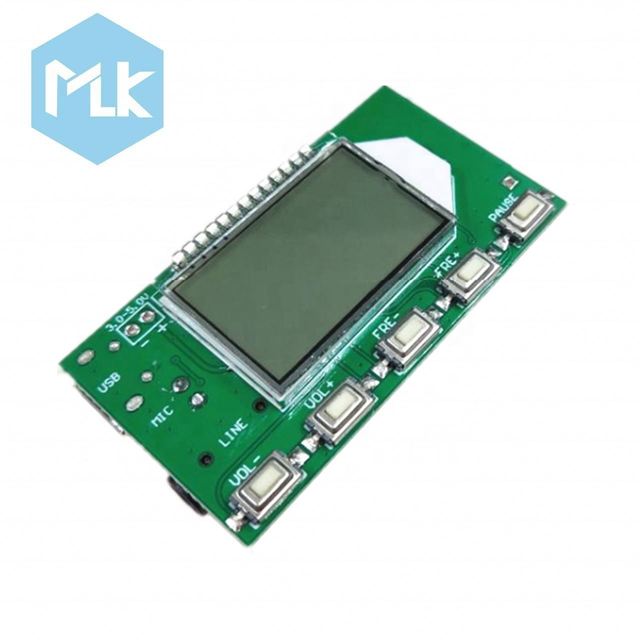 MLK DSP PLL 87-108MHz Multi-function FM Stereo Transmitter Module / Microphone Wireless Transmitter / Wireless Microphone Module