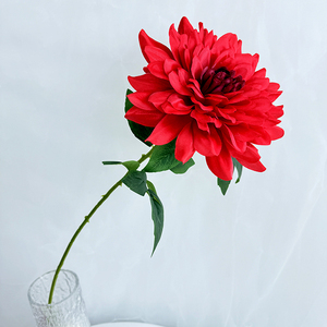 NINI Compra al por Mayor Flores Artificiales de Dalia Meiti, Dalia Individual Hecha de Seda de Primera Calidad, Flor Artificial para el Día de San Valentín - Product Image 4
