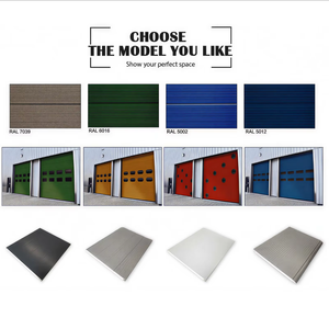 <span class=keywords><strong>Porte</strong></span> sectionnelle <span class=keywords><strong>coulissante</strong></span> automatique en acier moderne JieYang pour <span class=keywords><strong>atelier</strong></span> et entrepôt, résistante au vent, ouverture latérale électrique - Product Image 4