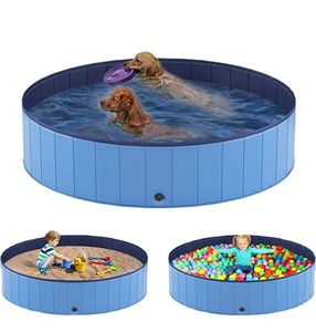 <span class=keywords><strong>Piscine</strong></span> en <span class=keywords><strong>plastique</strong></span> <span class=keywords><strong>dur</strong></span> pour enfants Piscines portables pour grands, moyens et petits chiens et enfants - Product Image 6
