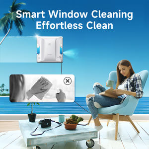 Robot <span class=keywords><strong>de</strong></span> nettoyage <span class=keywords><strong>de</strong></span> <span class=keywords><strong>vitres</strong></span> intelligent sans entretien, pulvérisation d'eau double sens, aspirateur <span class=keywords><strong>de</strong></span> <span class=keywords><strong>vitres</strong></span> électrique domestique - Product Image 5
