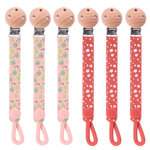 Nuevo Chupete de Silicona Ecológico y Divertido con Forma de Animal, Libre de BPA, con Cadena y Clip para Bebés de 0 a 12 Meses - Product Image 3