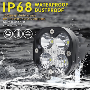 Projecteur LED Moto 3 pouces 40W, Modèle MO20, Garantie 2 Ans, Lumière de Travail Blanche et Jaune pour ATV et Camion - Product Image 5