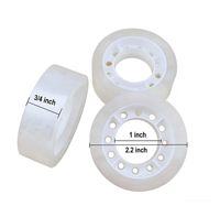 Ruban adhésif transparent Defoo 15MM 19MM de large pour papeterie, idéal pour étudiants, adhésif activé par l'eau
