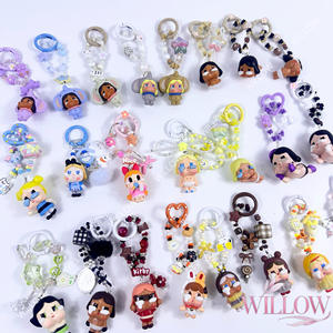 Porte-clés de voiture en métal personnalisable, chaîne de téléphone portable luxueuse, accessoire mobile original en gros - Product Image 6