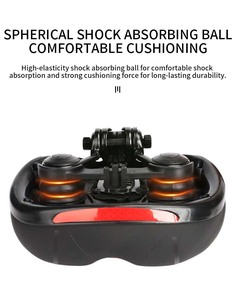 <span class=keywords><strong>Sillín</strong></span> de Bicicleta de Montaña con Amortiguación Profunda, Suave, Cómodo, Ancho y de Alta Elasticidad - Product Image 3