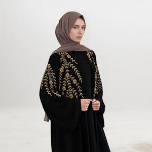 slim fit dress slacks Final Sale Luxury Black Short Muslim Long Sleeves Evening Dress Ss212