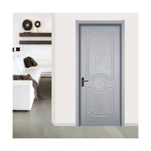 All Climate Performance Prehung Electronic Lock Blog bar Puertas de madera con espejo personalizadas - Product Image 2