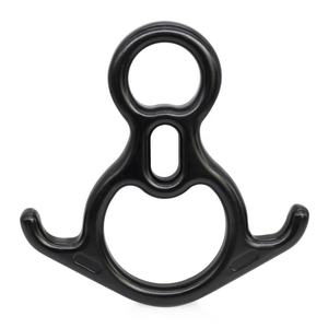 Descensor de figura de rescate de Escalada 8 de buena calidad con dispositivo de seguridad de equipo de rappel de oreja doblada - Product Image 1