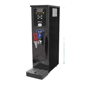 Xeoleo Commercial distributeur D'eau Chaude 10L machine à Eau chaudière à Eau en acier Inoxydable pour le magasin de thé de bulle 2500W 35L/H type Bureau