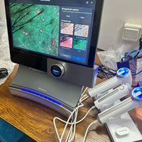 Analyseur de cheveux et de cuir chevelu intelligent T5 AI avec 8 langues, écran tactile de 15 pouces, utilisation à domicile