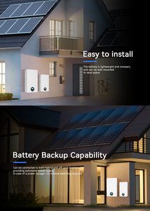 แบตเตอรี่ลิเธียมไอออนแบบติดผนัง 51.2V 5Kwh 10Kwh ระบบกักเก็บพลังงานแสงอาทิตย์ - Product Image 5