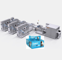 Machine de comptage et de collecte automatique pour ligne de cartonnage de snacks en bâtonnets