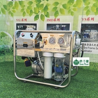 Eau de mer à la machine de purification d'eau pure fraîche Système de dessalement d'eau de mer Dispositif Équipement Machine Unité d'usine