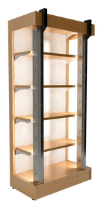 Porte-vin de grande capacité, design moderne avec bande lumineuse, personnalisable - Product Image 2