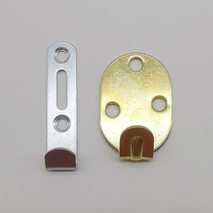 Wall Hanging Hardware Hooks Stainless Steel Iron Plated Durable Photo <b>Frame</b> Accessories Three Hole Two Hole General Use - Product Image 1