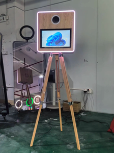 Photomaton vintage avec couleur de peinture vintage compatible avec les appareils photo reflex numériques pour les mariages, les fêtes, les photomaton - Product Image 2