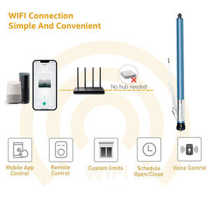 Motor para Cortinas TY-DJ 220v, Motor para Persianas Enrollables con WiFi Tuya, Control por Voz con Alexa y Google Home, Motor Eléctrico de 10Nm para Persianas y Cortinas - Product Image 4