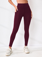 Ensemble de yoga sans couture pour femmes, haut court uni et leggings taille haute, vêtements de sport respirants et légers