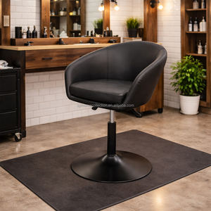 Nuovo Design Sgabello da Bar Girevole Regolabile in Pelle PU, Base Rotonda Stabile, Stile Minimalista Moderno, Ordine all'Ingrosso - Product Image 6