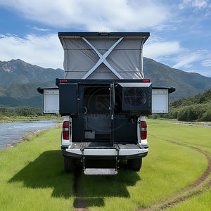 <span class=keywords><strong>Camper</strong></span> Scarrabile per Pickup - Modello Moderno Elettrico Mini Pieghevole a Soffietto con <span class=keywords><strong>Bagno</strong></span> Extra Espandibile (2-4 Persone, Fuoristrada) - Product Image 4