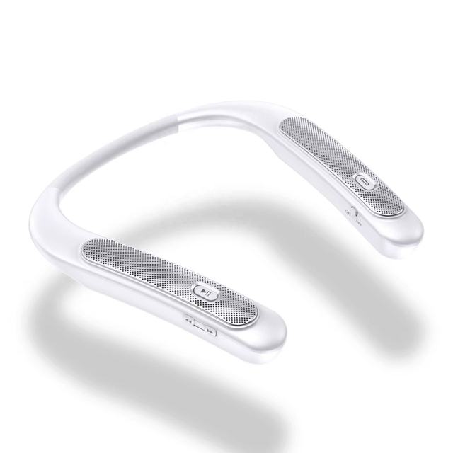 Factory Price Outdoor Neckband Bluetooth Speaker Mini Subwoofer Audio System Neck-Hanging Wireless Bluetooth Speaker