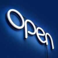 Logo néon personnalisé pour entreprise, petit logo lumineux, logo LED, enseigne murale en métal personnalisée, grand panneau lumineux, logo personnalisé pour extérieur, logo sur mesure