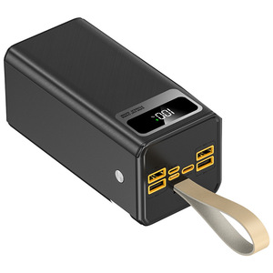 Batterie externe en plastique à succès transfrontalier, charge ultra-rapide 22,5W, 60000mAh, lampe torche LED, affichage numérique pour téléphone portable - Product Image 1