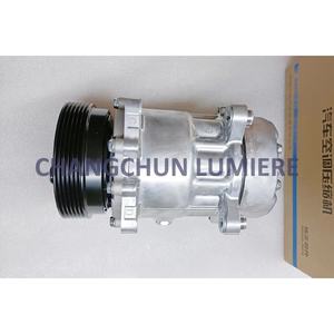 Compresor de Aire Acondicionado para <span class=keywords><strong>VW</strong></span> <span class=keywords><strong>Caddy</strong></span> <span class=keywords><strong>Camper</strong></span> Multivan Transporter T5 1.9 7H0820803B 7H0820803C 7H0820803D 7H0820803F - Product Image 3