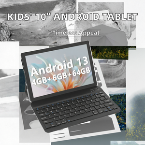10.1 Inch <strong>Android</strong> 13 Tablet with 4+6GB RAM 64GB HDD 6000MAH Battery Wi-Fi for Kids New 10 Inches 4G Ram - Product Image 2