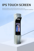 Cámara de Reconocimiento Facial Columnar para Control de Acceso Peatonal, Torniquetes Biométricos de Reconocimiento Facial, Sistemas de Seguridad y Control de Asistencia