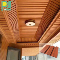 Planche murale en bois plastique WPC FoShan 18 mm, feuille mince, matériau PVC