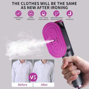 Vaporizador de Ropa Portátil, Plancha de Vapor de Mano, Dispositivo de Cuidado de Ropa con Función de Vapor y Seco - Product Image 1