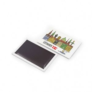 Meilleures ventes d'articles de réfrigérateur, aimants de réfrigérateur en étain personnalisés avec des personnages de dessins animés danois, cadeau souvenir - Product Image 2