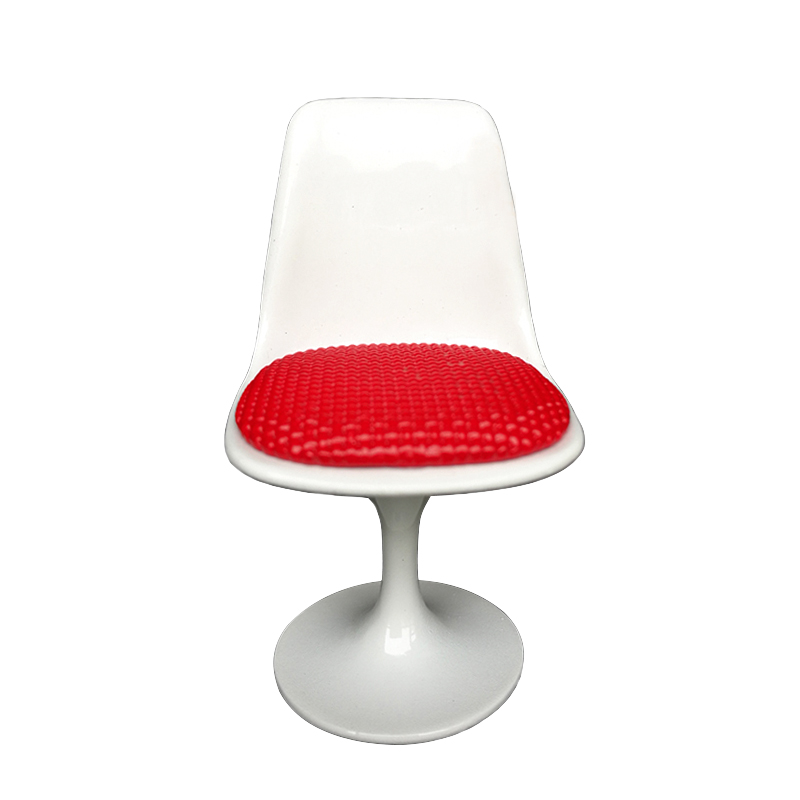 Миниатюры iland в масштабе 1:12, миниатюрный металлический стул для кукольного домика, Диона, сцена WL001